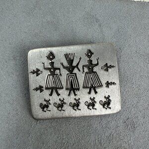 Urban Fetishes Marked 1998 Silver Pin Brooch